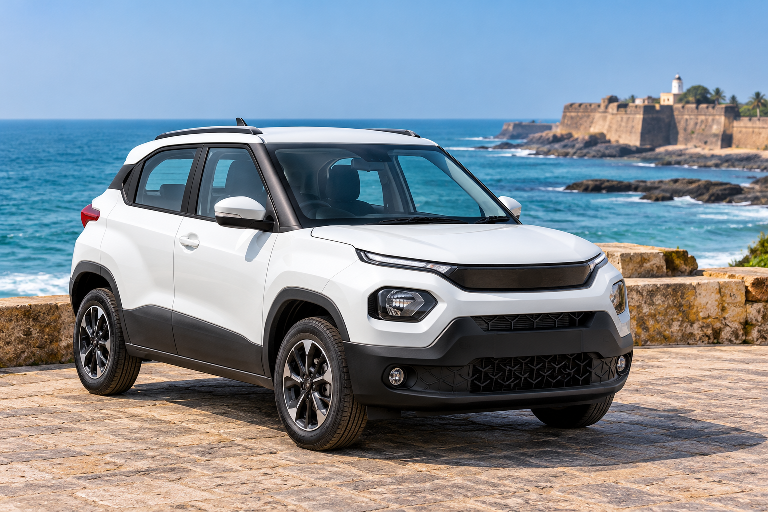 AI-generated image of a Tata Punch compact SUV